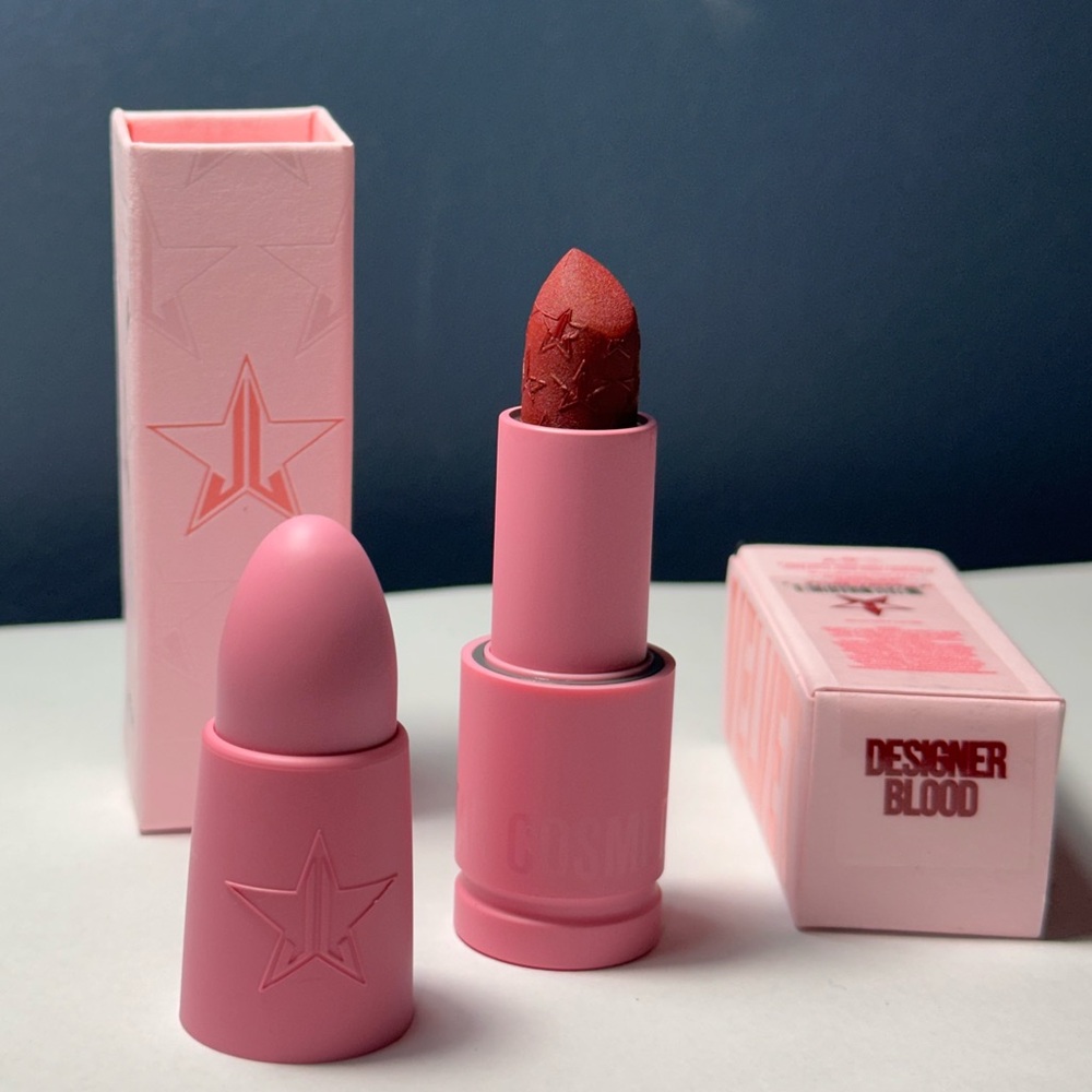 JEFFREE STAR VELVET TRAP LIPSTICK DESIGNER BLOOD NEW